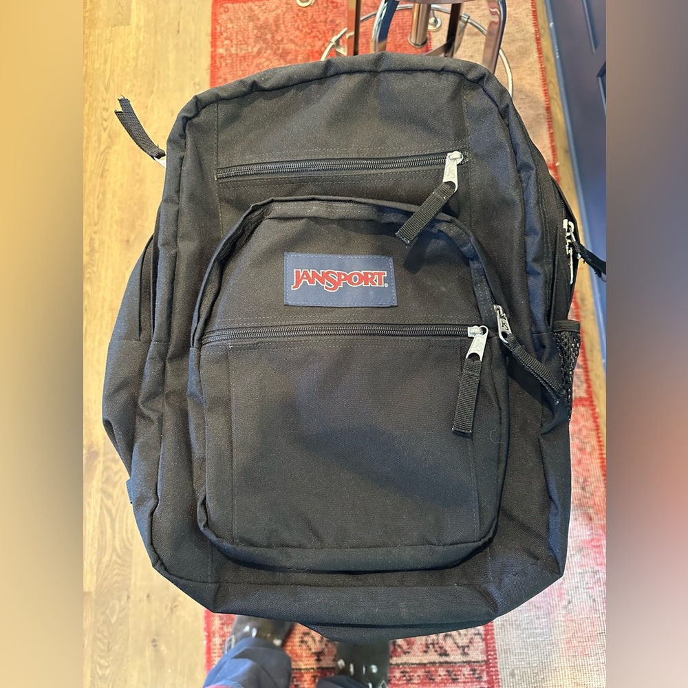 Jansport black backpack